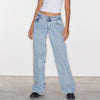 Vintage Baggy Jean Pantolon, önden görünüm — Navra Wear