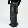 Vintage Baggy Jean Pantolon, yakın çekim — Navra Wear