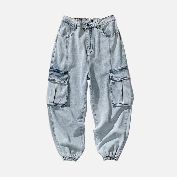 Heavy-Duty City-Ready Street Denim Jeans