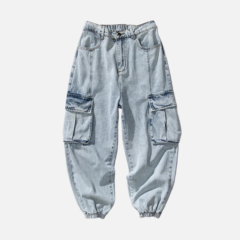 Heavy-Duty City-Ready Street Denim Jeans