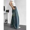 Relaxed Bell Leg Urban Dance Denim