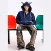 Kitty Ear Casual Hood Sweatshirt