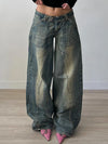 Heritage Grunge Relaxed Low Rise Denim