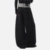 Black Faded Mosaic Easy Cut Denim