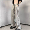 Elastic Straight Summer Trousers