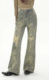 Women Heritage High-Rise Streetware Bell Leg Denim