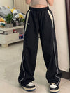 Kadın Y2K Bol Kesim Jogger, arka görünüm — Navra Wear