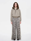 Leopar Desenli Jogger, yan görünüm — Navra Wear