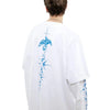 Bright Side Visual Print Long T-Shirt