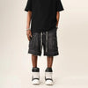 Frontier Fringe Denim Shorts