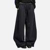 Bol Kesim Ekose Jogger, detay görünüm — Navra Wear