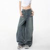 Low-Rise Drift Blue Denim
