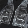 Aged Designed Denim Tank T-Shirt