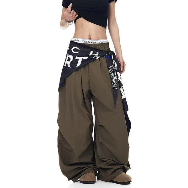Splice High-Rise Wide-Leg