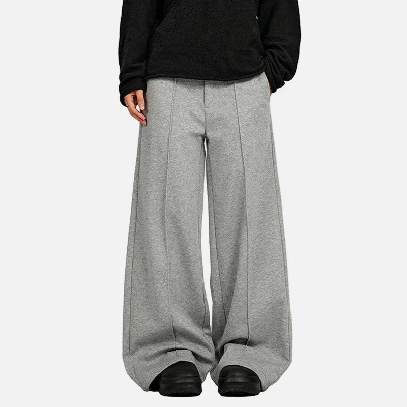 Wide Leg Western Baskılı Jogger, önden görünüm — Navra Wear