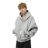 Double-Layer Drawstring Sweatshirt