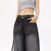 Heritage Bell Leg Black Denim