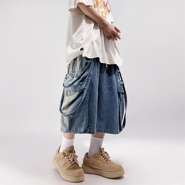 Heritage Urban Beat Rivet Denim Shorts
