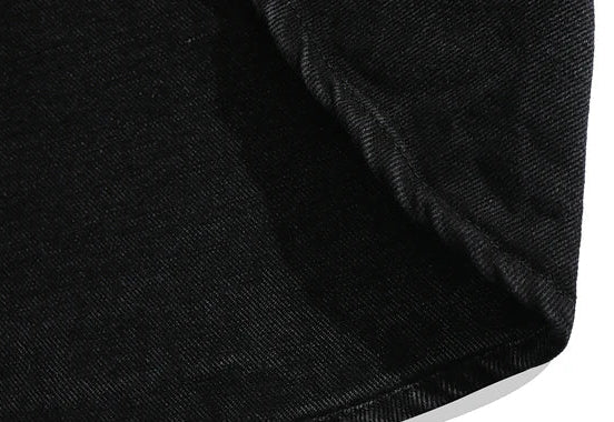 Metro Single-Breasted Gradient Denim Jacket alternatif görünüm
