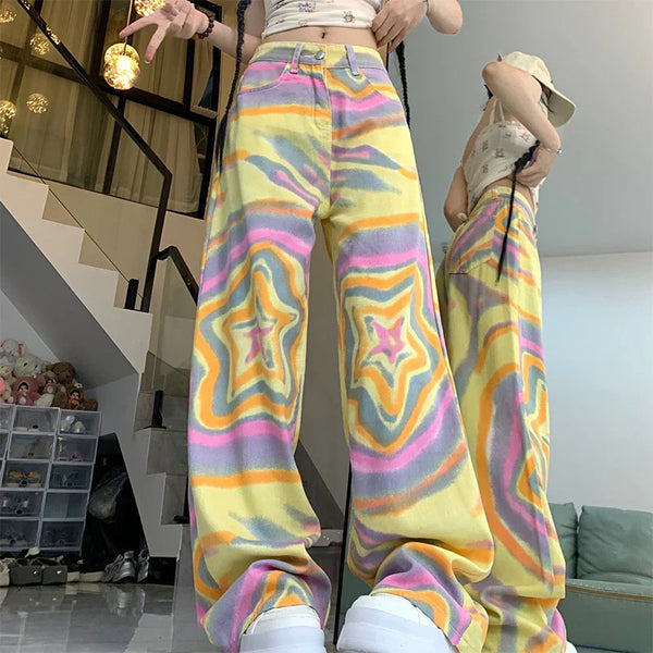 High Street Stellar Ombre Color Denim alternatif görünüm