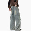 Drawstring Classic Elastic Utility Denim