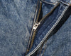 Ink Splash Ripped Denim