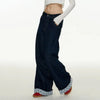 Relaxed Plaid Mosaic Heritage High-Rise Denim