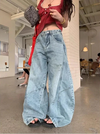 Women Comfort Heritage High-Rise Bell Leg Denim