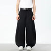 Cord Pleat Classic Wide-Leg