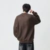 Boğazlı Basic Sweatshirt, stil görünüm — Navra Wear