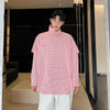 Vintage Oversize Ekose Gömlek, yakın çekim — Navra Wear