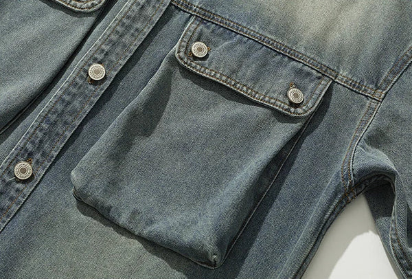 Snowflake Heavyweight Denim Workshop Jacket alternatif görünüm