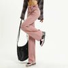 Pink Dark 2000s Designer Classic Leg Denim