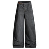Block Belt Street Trousers