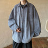 Soft Boy K-Style Relaxed Woven Top