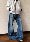 Classic 2000s Style Rinse Boyfriend Denim