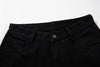 Modern Wild Print Mosaic Black Denim