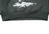 Gotik Baskılı Oversize Sweatshirt, stil görünüm — Navra Wear
