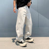 Versatile White Western Style Classic Easy Cut Denim