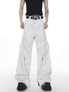 Zip Side Solid Trousers