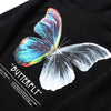 Flattering Vibrant Butterfly Urban Beat Sweatshirt