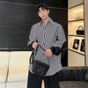 Mens Bold Colorblock Long Sleeve Top