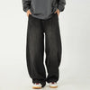 Plain Rinse Faded Bell Leg Denim