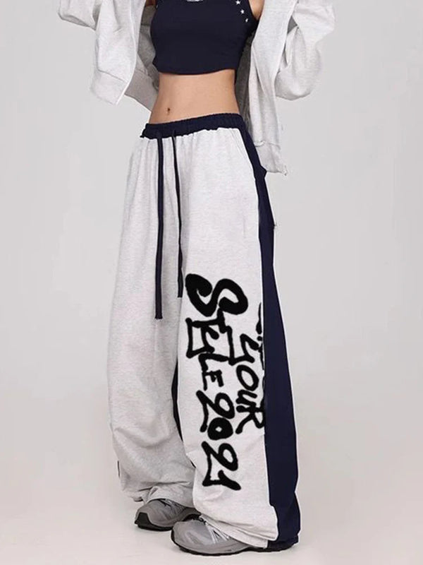Y2K Mozaik Desenli Jogger alternatif görünüm