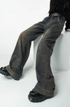 Rust High-Rise Denim