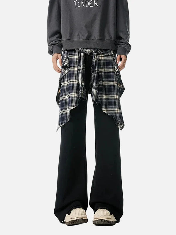 Vintage Ekose Jogger alternatif görünüm
