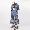 Original Snug Mosaic Denim Shorts