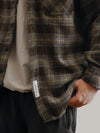Premium Vintage Plaid Coat-Style Top