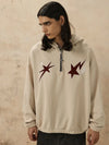 Relaxed Star Embroidery Sweatshirt