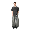 Front Pocket Pure-Hue Color Catchall T-Shirt